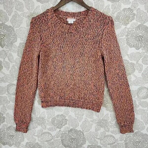 Cooperative Crewneck Knit Sweater Women's M pullover 3392